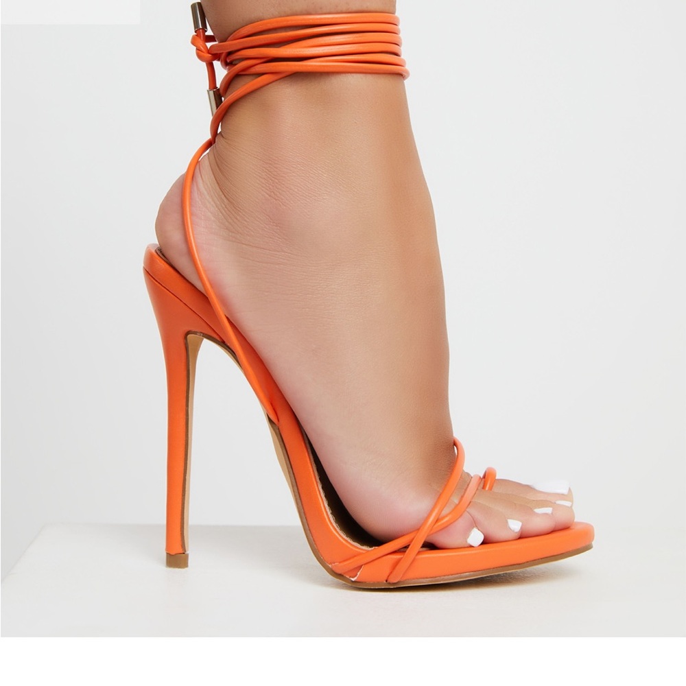 Orange heels